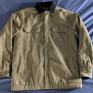 Bonobos Teddy Fleece Lined Jacket - Small - Green